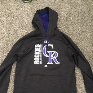 Almost brand new Colorado Rockies hoodie
